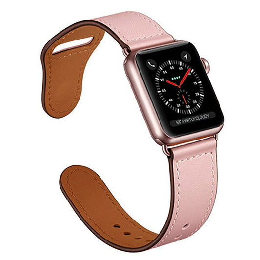 Leather strap For apple watch band 44mm/40mm 42mm/38mm pulseira watchband iwatch band bracelet apple watch  5 4 3 se 6