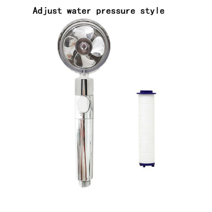 360 Rotated High-Pressure Handheld Shower Head Bathroom Pressurized Massage Shower Head Home Dormitory Universal Shower Nozzle