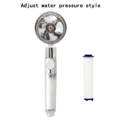 360 Rotated High-Pressure Handheld Shower Head Bathroom Pressurized Massage Shower Head Home Dormitory Universal Shower Nozzle