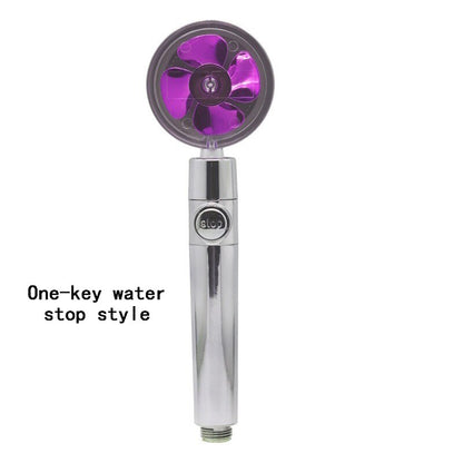 360 Rotated High-Pressure Handheld Shower Head Bathroom Pressurized Massage Shower Head Home Dormitory Universal Shower Nozzle