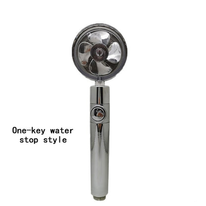 360 Rotated High-Pressure Handheld Shower Head Bathroom Pressurized Massage Shower Head Home Dormitory Universal Shower Nozzle